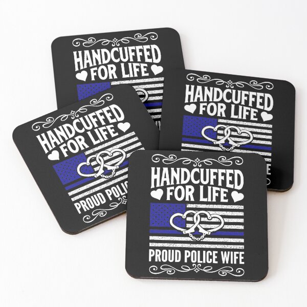 Item preview, Proud Police Wife Decorative Design designed and sold by emacitygallery.