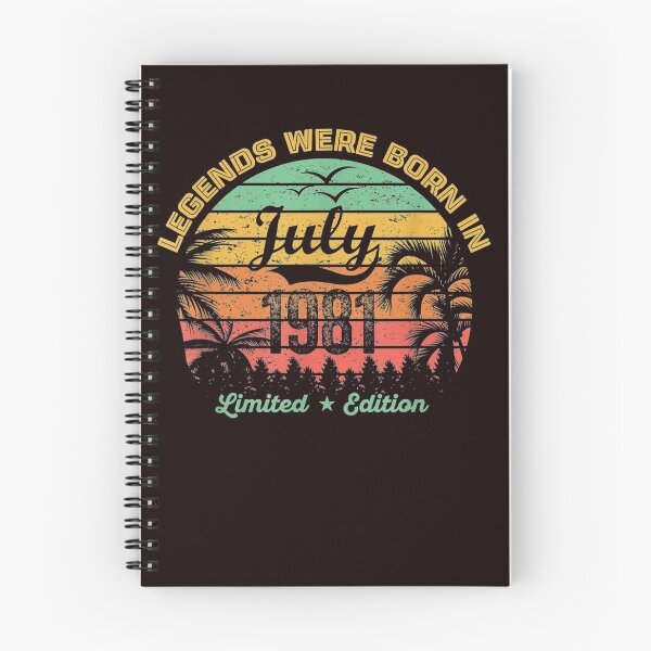 Item preview, Legends Were Born In July 1981 40th Birthday Vintage designed and sold by vvhdvoj49.