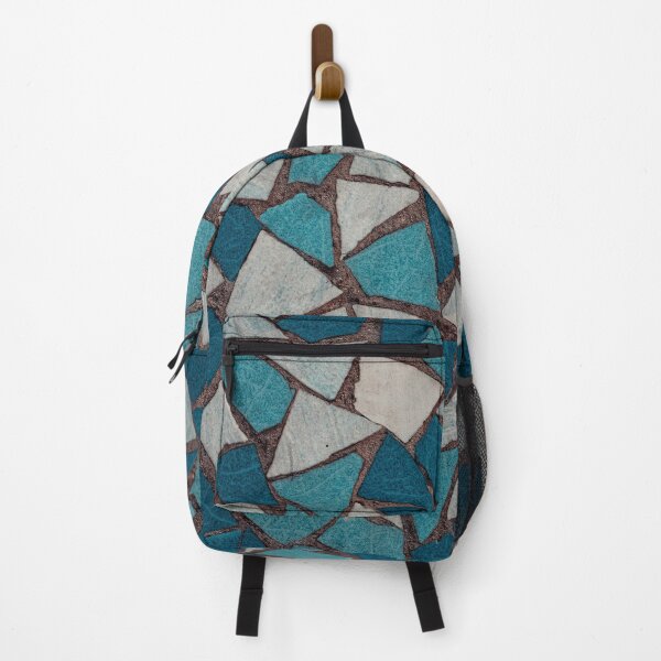 Item preview, Blue and White Mosaic Tile designed and sold by tee4shirt.