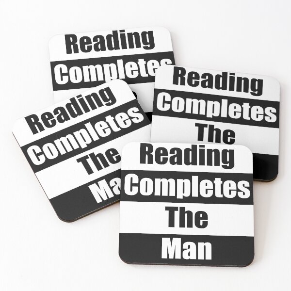 Item preview, Reading Completes The Man  designed and sold by NewYorkColours.