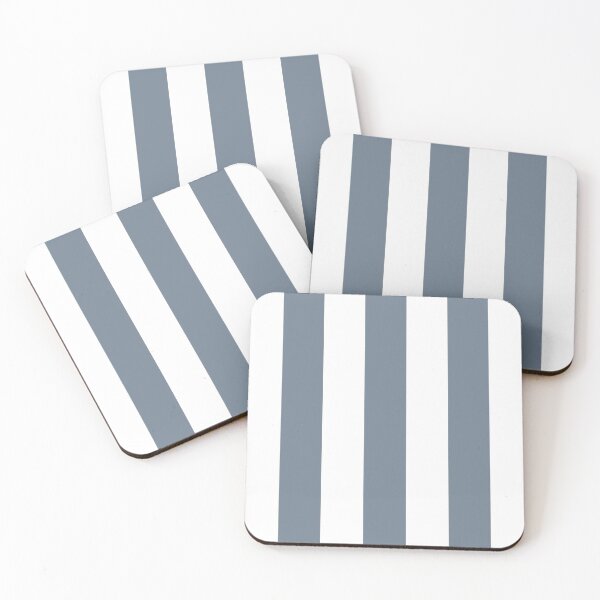 Item preview, Slate Gray And White Stripes designed and sold by rewstudio.