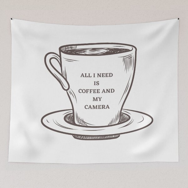 Item preview, All I need is Coffee and my camera designed and sold by Creative fashion Mix.