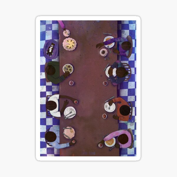 Dinner Time Sticker