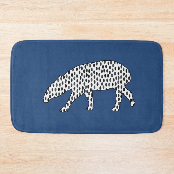 Item preview, Tapir Black and White Pattern designed and sold by taylorrowan.