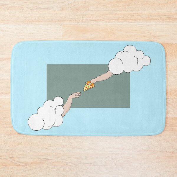 Item preview, God's Gift: The Creation of Pizza designed and sold by Happy Puppy Print On Demand.