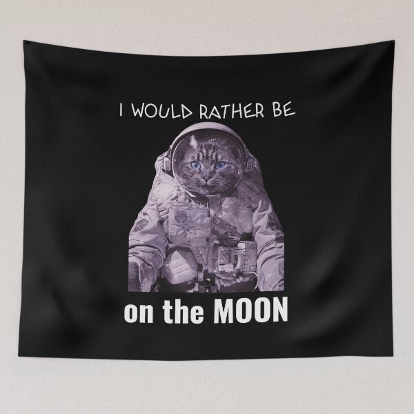 Item preview, I would rather be on the moon designed and sold by Studioapartment.