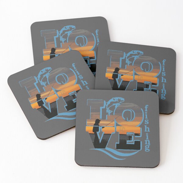 Item preview, LOVE Fishing Word Art Design designed and sold by LifeCrush.