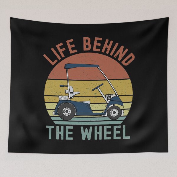 Item preview, Life Behind The Wheel Funny Golf Cart Meme Golfer Gifts  designed and sold by ExpressWayFour.