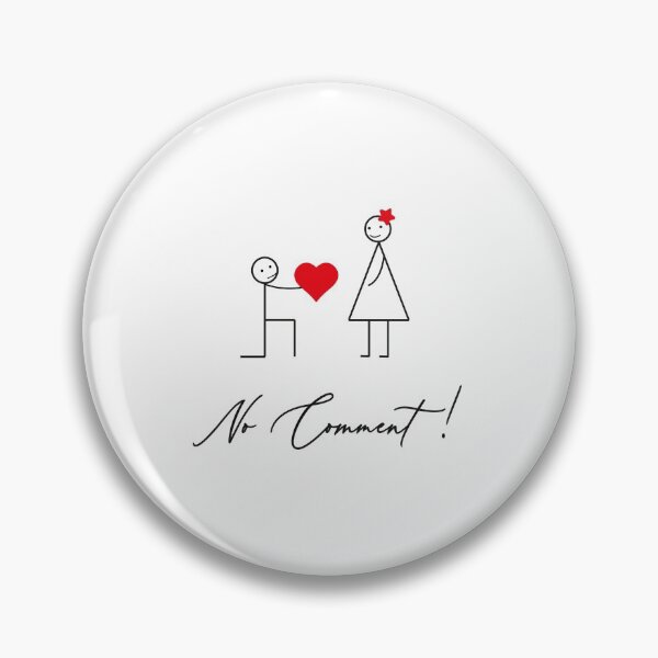 Item preview, I Love You Shirt- No Comment, You and Me designed and sold by Zosef-artist.