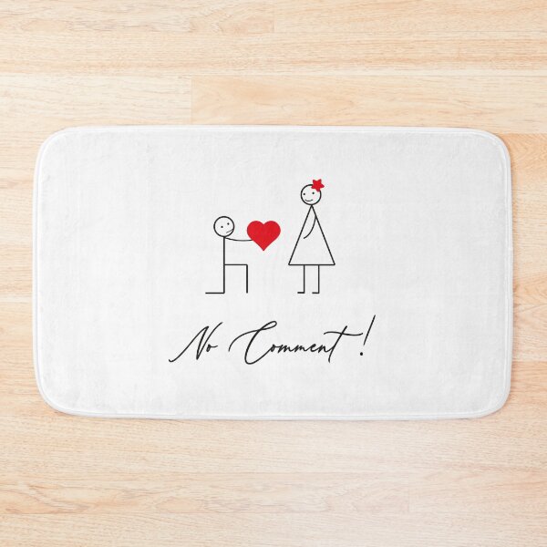 Item preview, I Love You Shirt- No Comment, You and Me designed and sold by Zosef-artist.