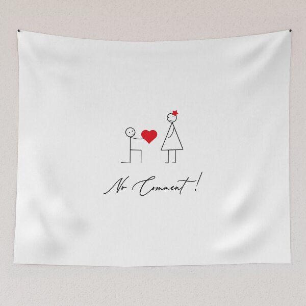 Item preview, I Love You Shirt- No Comment, You and Me designed and sold by Zosef-artist.