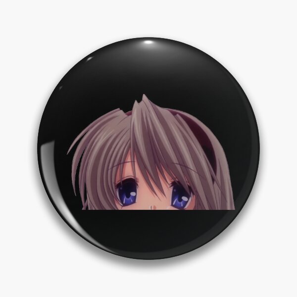 Item preview, Cute anime peeker designed and sold by Randomweebing.