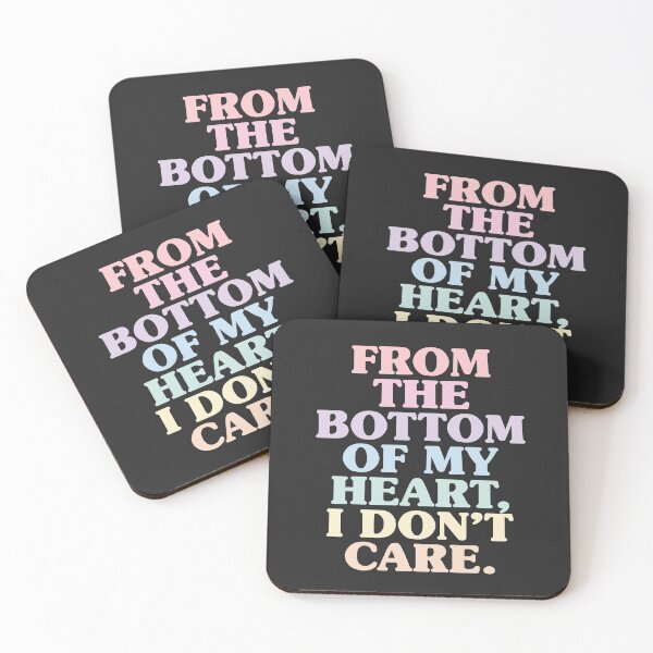 Item preview, From the bottom of my heart, I don't care. designed and sold by SweetLog.