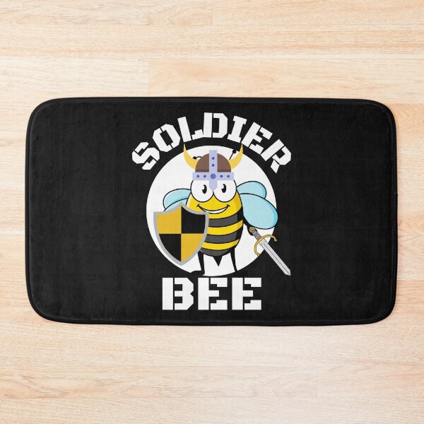 Item preview, SOLDIER BEE, BEE MEME, BUMBLE BEE, KAWAII BEE, FIGHTING BEE, HONEYBEE, designed and sold by R B Chrystal.
