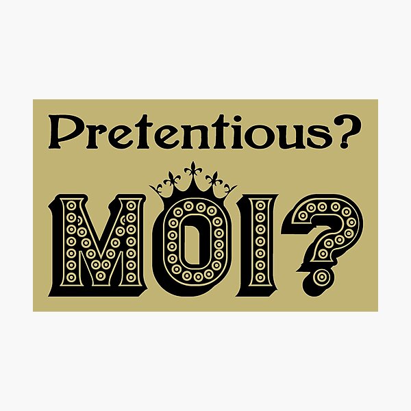 Pretentious, moi? Donald Trump Louis XIV wig breeches funny Sticker for  Sale by SolidEarthArt