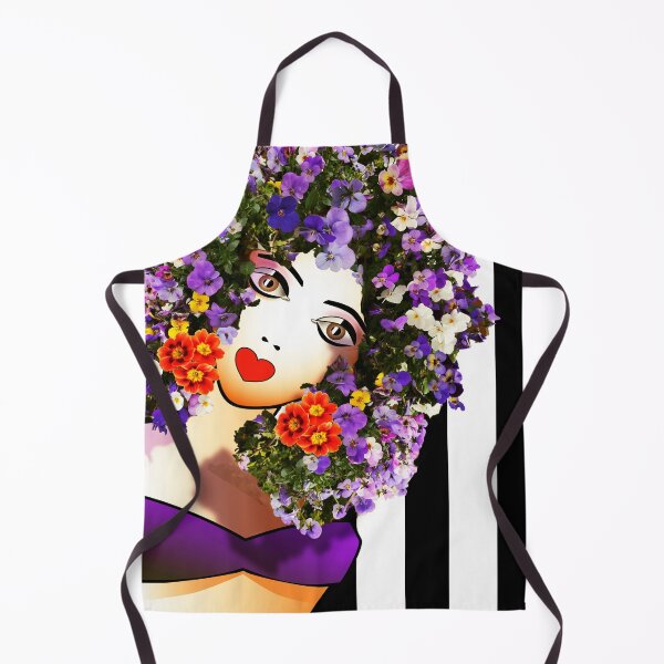 Item preview, Young woman with flower hair designed and sold by jumapa.