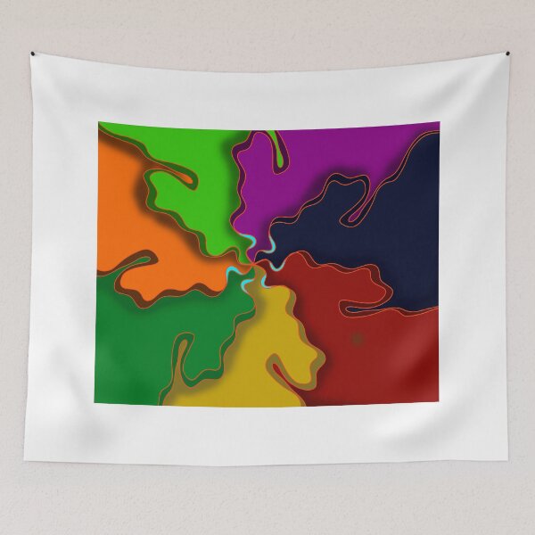 Item preview, Colorfull wall art designed and sold by Kasun Kokila.