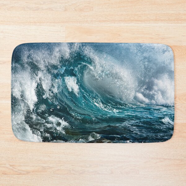 Item preview, Wild ocean waves designed and sold by Strale25kv.
