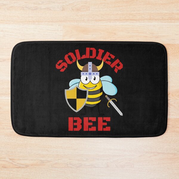Item preview, SOLDIER BEE, BEE MEME, BUMBLE BEE, KAWAII BEE, FIGHTING BEE, HONEYBEE, designed and sold by R B Chrystal.