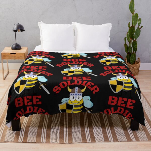 Item preview, SOLDIER BEE, BEE MEME, BUMBLE BEE, KAWAII BEE, FIGHTING BEE, HONEYBEE, designed and sold by R B Chrystal.