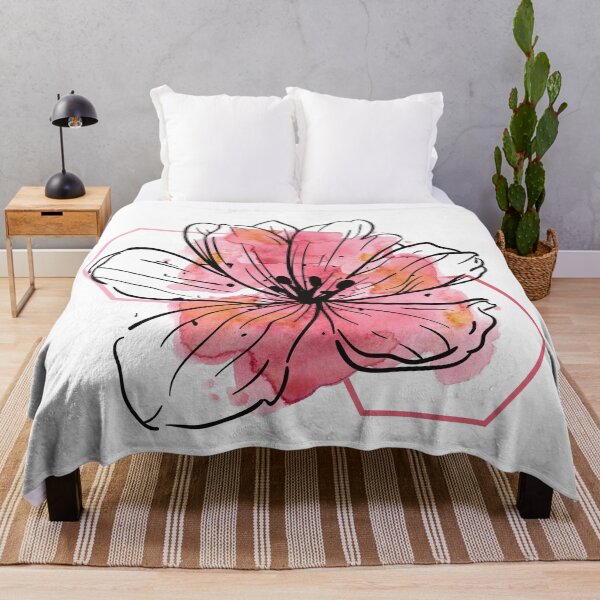 Item preview, La Fleur #1 watercolor flower designed and sold by IvoryNordic.