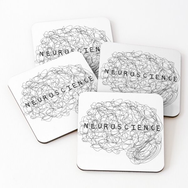 Item preview, Neuroscience Neuro Brain Abstract Sketch designed and sold by hopecope.