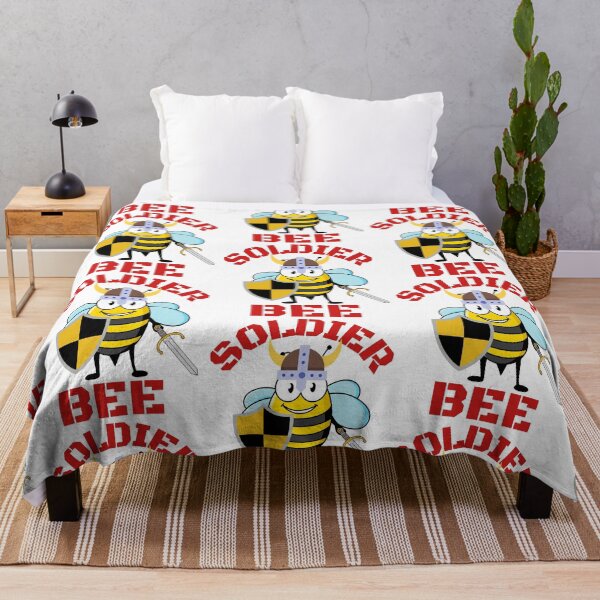 Item preview, SOLDIER BEE, BEE MEME, BUMBLE BEE, KAWAII BEE, FIGHTING BEE, HONEYBEE, designed and sold by R B Chrystal.