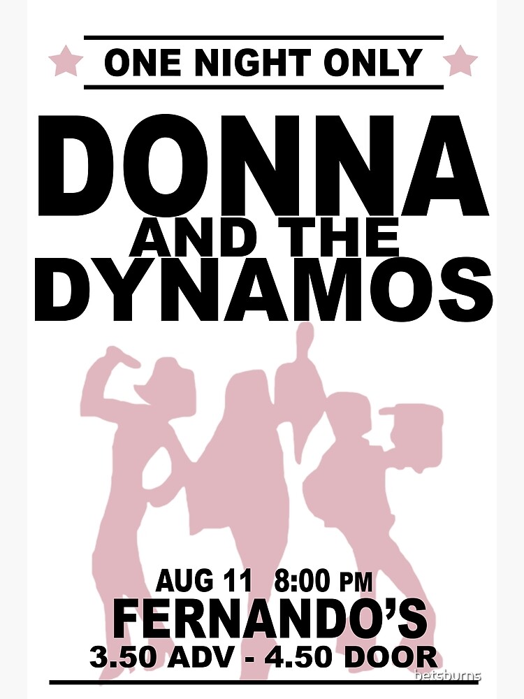 Donna and the Dynamos by betsburns