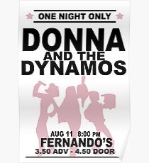 Póster Donna y los Dynamos