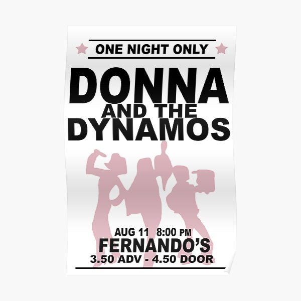 Donna and the Dynamos Poster