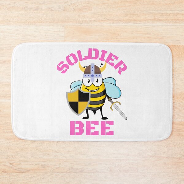 Item preview, SOLDIER BEE, BEE MEME, BUMBLE BEE, KAWAII BEE, FIGHTING BEE, HONEYBEE, designed and sold by R B Chrystal.