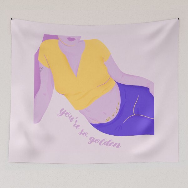Item preview, You're so golden - Harry Styles lyrics - Believe in yourself - Golden girl designed and sold by Sara Vissante.