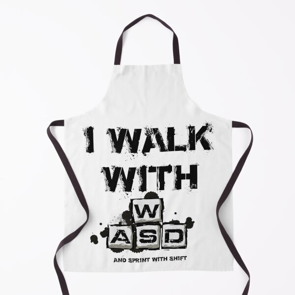 Item preview, I WALK WITH WASD (And Sprint with Shift) designed and sold by Pride98.
