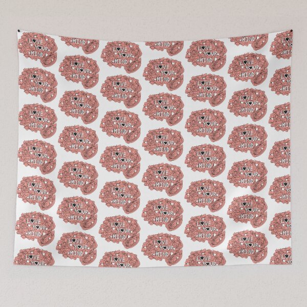 Item preview, Positive Mental Health Love Your Mind Psychology designed and sold by hopecope.
