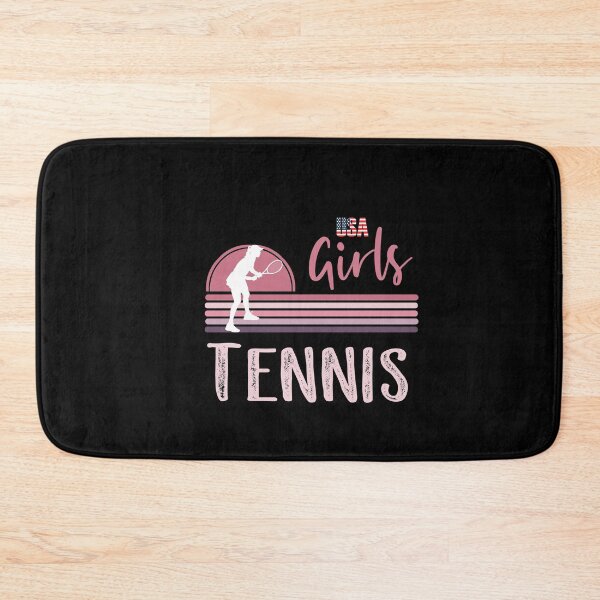 Artikelvorschau, Mädchen-Tennis, USA Tennis entworfen und verkauft von SportyDogShop.