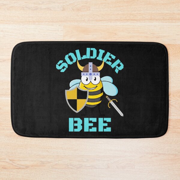 Item preview, SOLDIER BEE, BEE MEME, BUMBLE BEE, KAWAII BEE, FIGHTING BEE, HONEYBEE, designed and sold by R B Chrystal.
