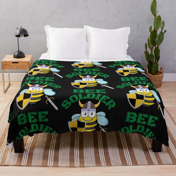 Item preview, SOLDIER BEE, BEE MEME, BUMBLE BEE, KAWAII BEE, FIGHTING BEE, HONEYBEE, designed and sold by R B Chrystal.