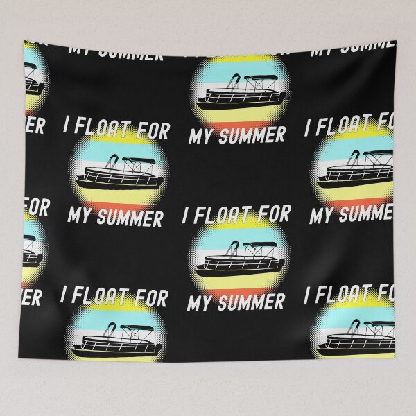 Item preview, I Float For My Summer designed and sold by SportyDogShop.