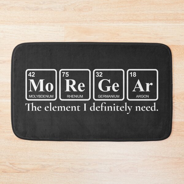 Item preview, More Gear - Element Series designed and sold by LaughsAndVerses.