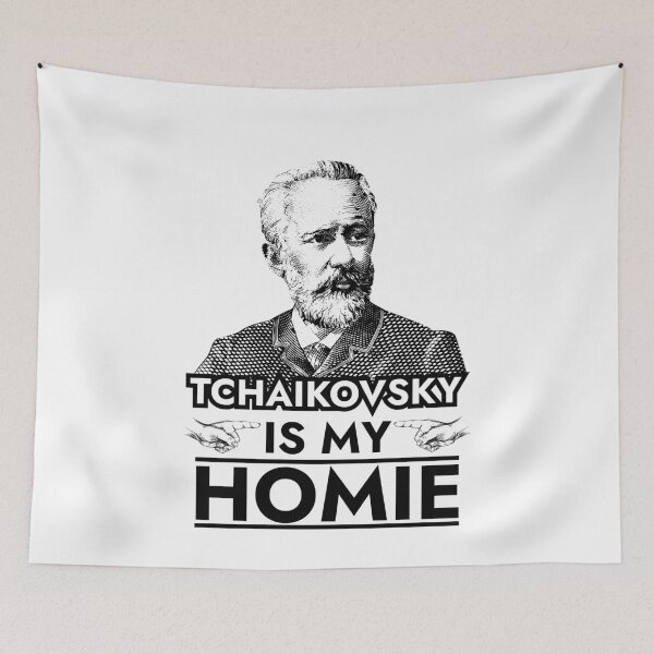 Item preview, Tchaikovsky is My Homie Classical Music Composer  designed and sold by The Junto Shop.