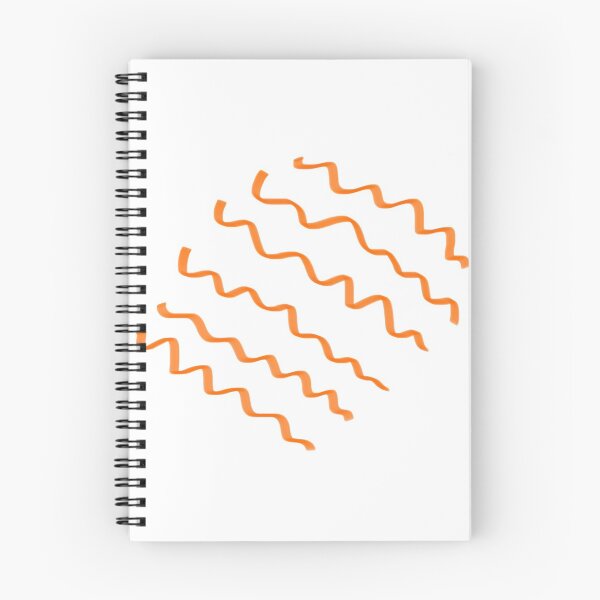 Item preview, The unique orange lines designed and sold by Fouz Almuhtab.