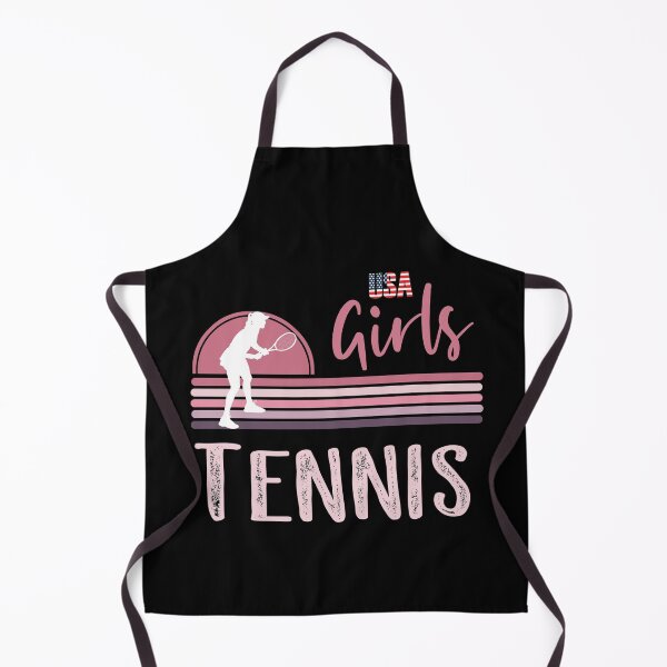 Aperçu de l'œuvre Tennis Filles, Tennis USA créée et vendue par SportyDogShop.