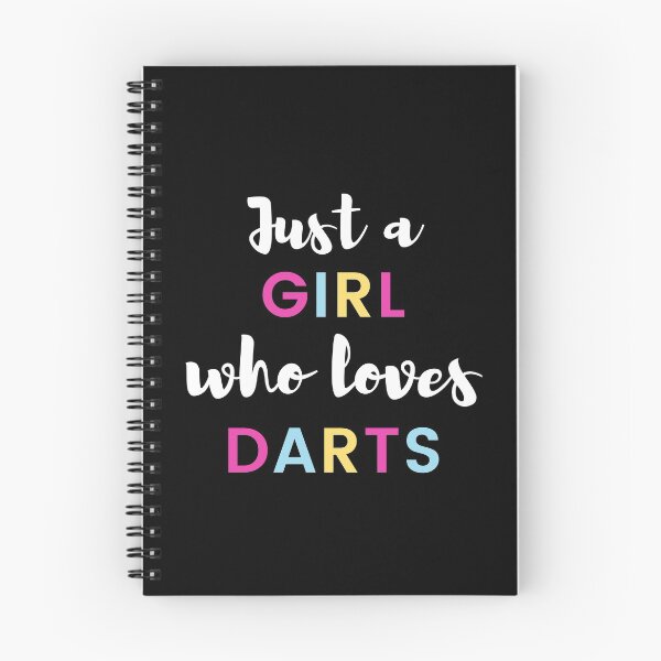 Item preview, Just a girl who loves darts designed and sold by TheGreenGoat.