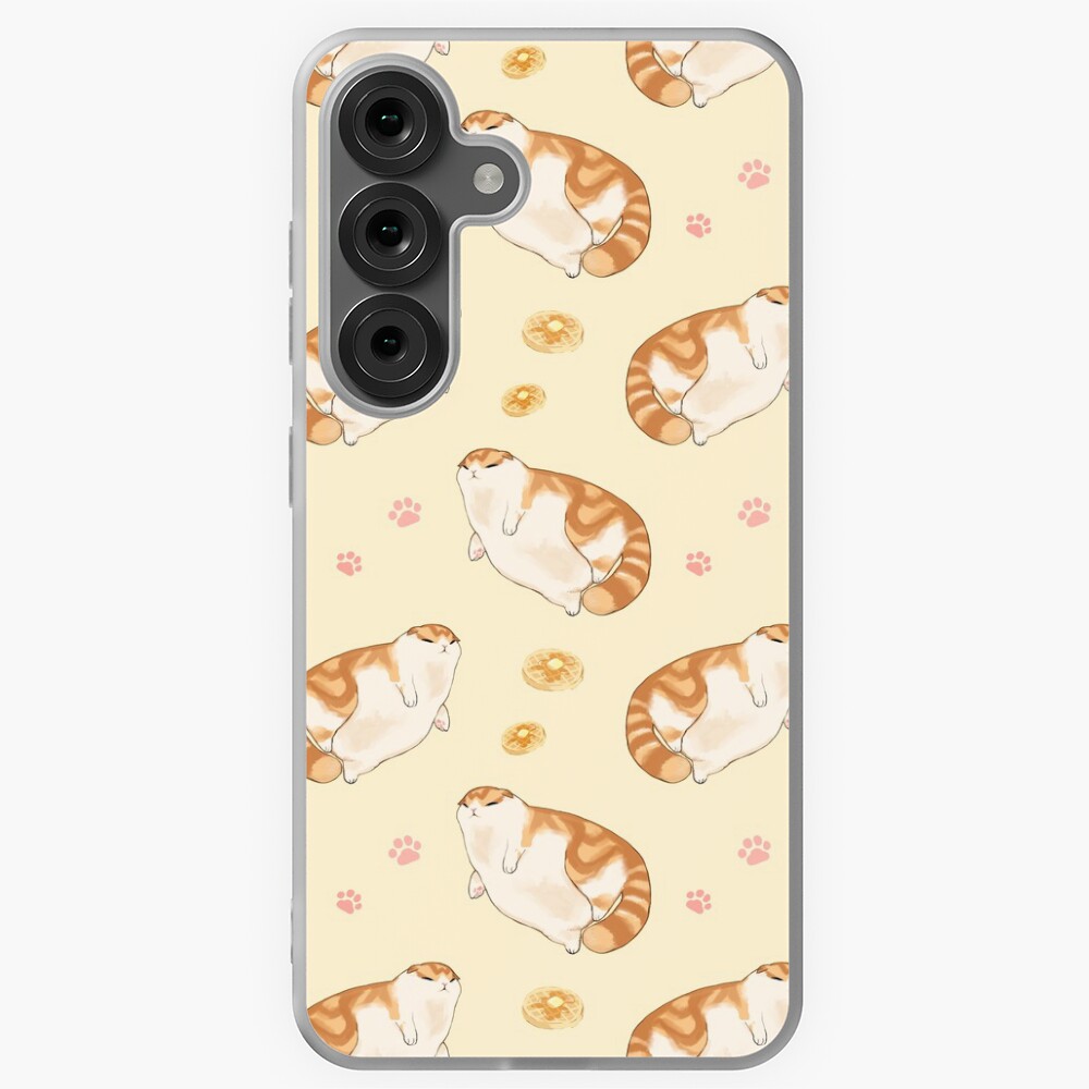 Vista previa del artículo con la obra «Funda blanda para Samsung Galaxy», diseñado y vendido por WafflesCat.