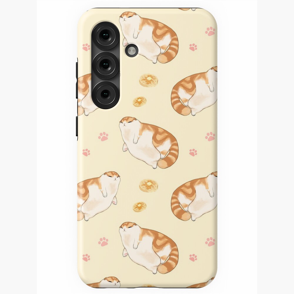 Vista previa del artículo con la obra «Funda resistente para Samsung Galaxy», diseñado y vendido por WafflesCat.