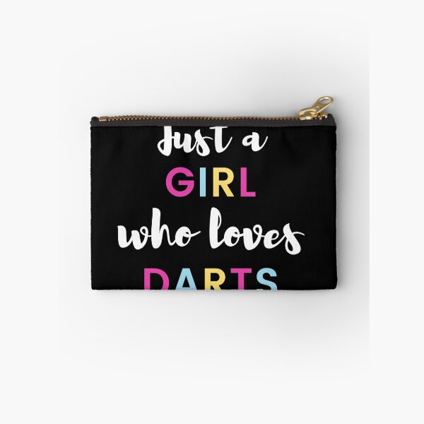 Item preview, Just a girl who loves darts designed and sold by TheGreenGoat.