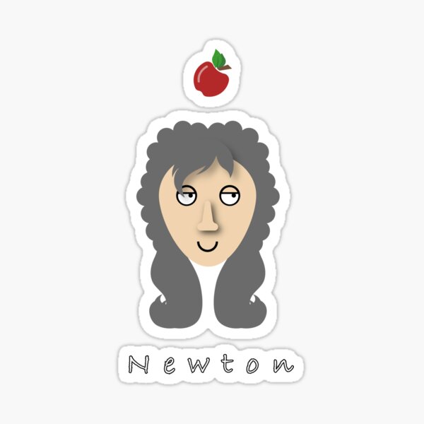 Vista previa del artículo con la obra «Isaac Newton», diseñado y vendido por mysticalscience.