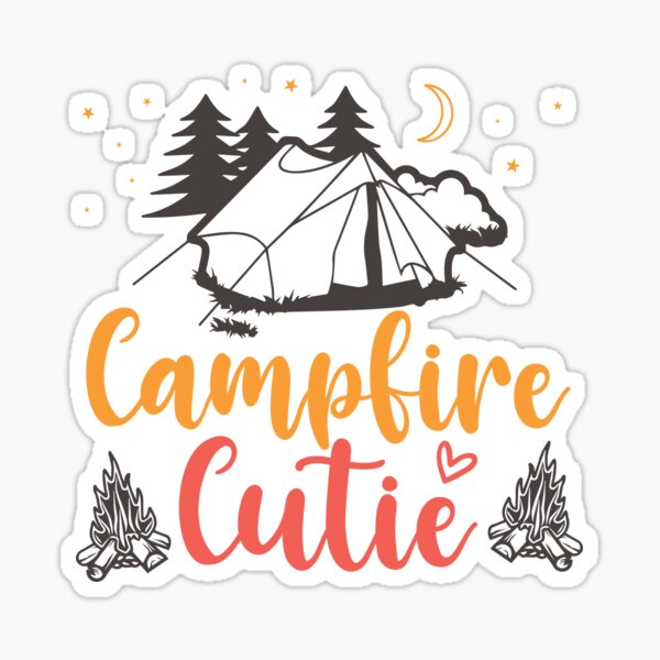 Campfire cutie Sticker