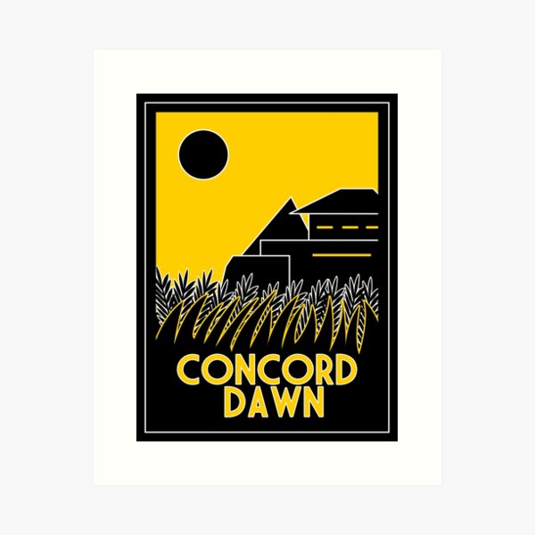 Concord Dawn Art Deco Art Print