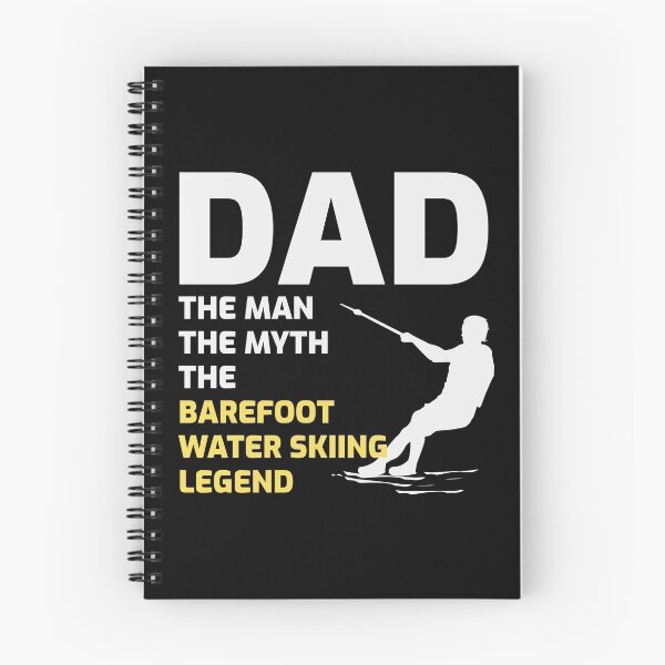 Item preview, Barefoot skiing Water sport Motorboat Dad Fathers Day designed and sold by CuteDesigns1.